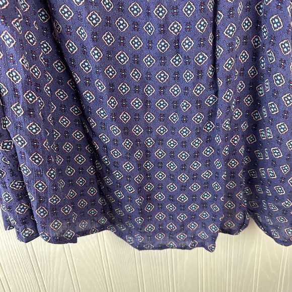 Torrid‎ Blue Short Sleeve top Size Large - Picture 4 of 6